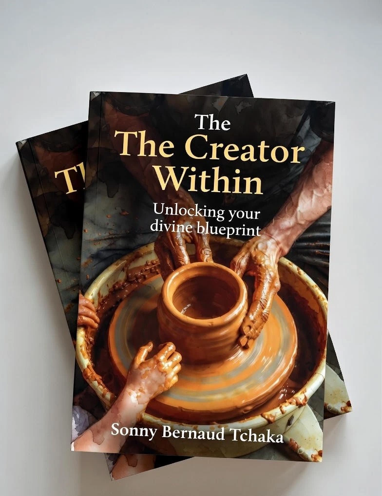 Book presentation of The Creator Within by Sonny Bernaud Tchaka.